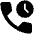 Call Duration Fill Icon from Outlined Fill - Material Pro Set