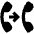 Call Forwarding Fill Icon from Outlined Fill - Material Pro Set