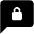 Chat Lock Fill Icon from Outlined Fill - Material Pro Set
