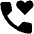 Favorite Call Fill Icon from Outlined Fill - Material Pro Set