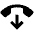 Hang Up Fill Icon from Outlined Fill - Material Pro Set