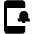 Phone Alarm Fill Icon from Outlined Fill - Material Pro Set