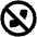 Phone Circle Disabled Fill Icon from Outlined Fill - Material Pro Set