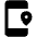 Phone Location Fill Icon from Outlined Fill - Material Pro Set