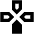 Gamepad Down Fill Icon from Outlined Fill - Material Pro Set