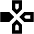 Gamepad Left Fill Icon from Outlined Fill - Material Pro Set