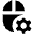 Mouse Setting Gear Fill Icon from Outlined Fill - Material Pro Set