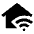 Home Wifi Fill Icon from Outlined Fill - Material Pro Set