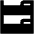 Bunk Bed Fill Icon from Outlined Fill - Material Pro Set