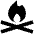 Campfire Fill Icon from Outlined Fill - Material Pro Set