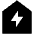 Eco House Fill Icon from Outlined Fill - Material Pro Set