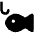 Fishing Fill Icon from Outlined Fill - Material Pro Set