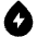 Hydro Energy Fill Icon from Outlined Fill - Material Pro Set