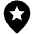 Star Location Fill Icon from Outlined Fill - Material Pro Set