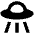 Ufo Fill Icon from Outlined Fill - Material Pro Set