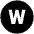West Circle Fill Icon from Outlined Fill - Material Pro Set