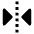 Flip Horizontal Alt Fill Icon from Outlined Fill - Material Pro Set