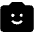Front Camera Fill Icon from Outlined Fill - Material Pro Set