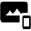 Import Picture From Device Fill Icon from Outlined Fill - Material Pro Set