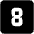 Looks Eight Fill Icon from Outlined Fill - Material Pro Set