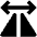 Mirror Horizontal Fill Icon from Outlined Fill - Material Pro Set
