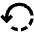 Rotate Left 3 Fill Icon from Outlined Fill - Material Pro Set