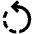 Rotate Left Fill Icon from Outlined Fill - Material Pro Set