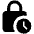 Lock Temperary Fill Icon from Outlined Fill - Material Pro Set