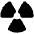 Radioactive Fill Icon from Outlined Fill - Material Pro Set