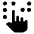 Braille Fill Icon from Outlined Fill - Material Pro Set