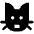 Cat Fill Icon from Outlined Fill - Material Pro Set