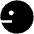 Emoji Look Left Fill Icon from Outlined Fill - Material Pro Set
