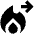 Fire Exit Fill Icon from Outlined Fill - Material Pro Set