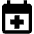 Health Appointments Fill Icon from Outlined Fill - Material Pro Set