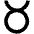 Taurus Zodiac Fill Icon from Outlined Fill - Material Pro Set