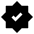 Verified Badge Fill Icon from Outlined Fill - Material Pro Set