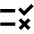 Checklist Rtl Alt Icon from Outlined Fill - Material Pro Set