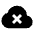 Cloud Disconnect Fill Icon from Outlined Fill - Material Pro Set