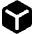 Cube Shape Fill Icon from Outlined Fill - Material Pro Set