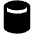 Cylinder Shape Fill Icon from Outlined Fill - Material Pro Set