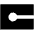 End Cap Square Fill Icon from Outlined Fill - Material Pro Set