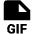 File Gif Fill Icon from Outlined Fill - Material Pro Set