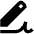 Fill And Sign Fill Icon from Outlined Fill - Material Pro Set