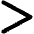 Greater Than Fill Icon from Outlined Fill - Material Pro Set