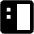 Layout Window Left Sidebar Fill Icon from Outlined Fill - Material Pro Set