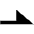 Line End Half Triangle Fill Icon from Outlined Fill - Material Pro Set