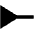 Line Start Inverted Triangle Fill Icon from Outlined Fill - Material Pro Set