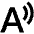 Text To Speech English Alt Fill Icon from Outlined Fill - Material Pro Set
