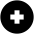 Medical Sign Circle Fill Icon from Outlined Fill - Material Pro Set