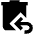 Empty Bin Fill Icon from Outlined Fill - Material Pro Set